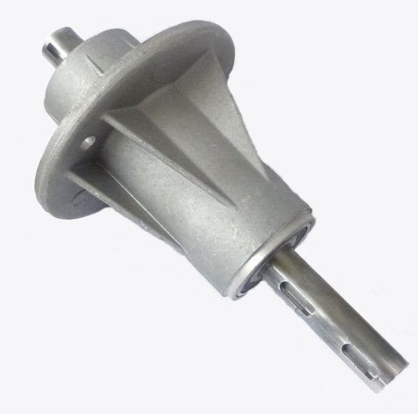 Deck Mandrel Spindle Flange Shaft Assembly For SABO Ride On Mowers, Left Side, SB82207200/1